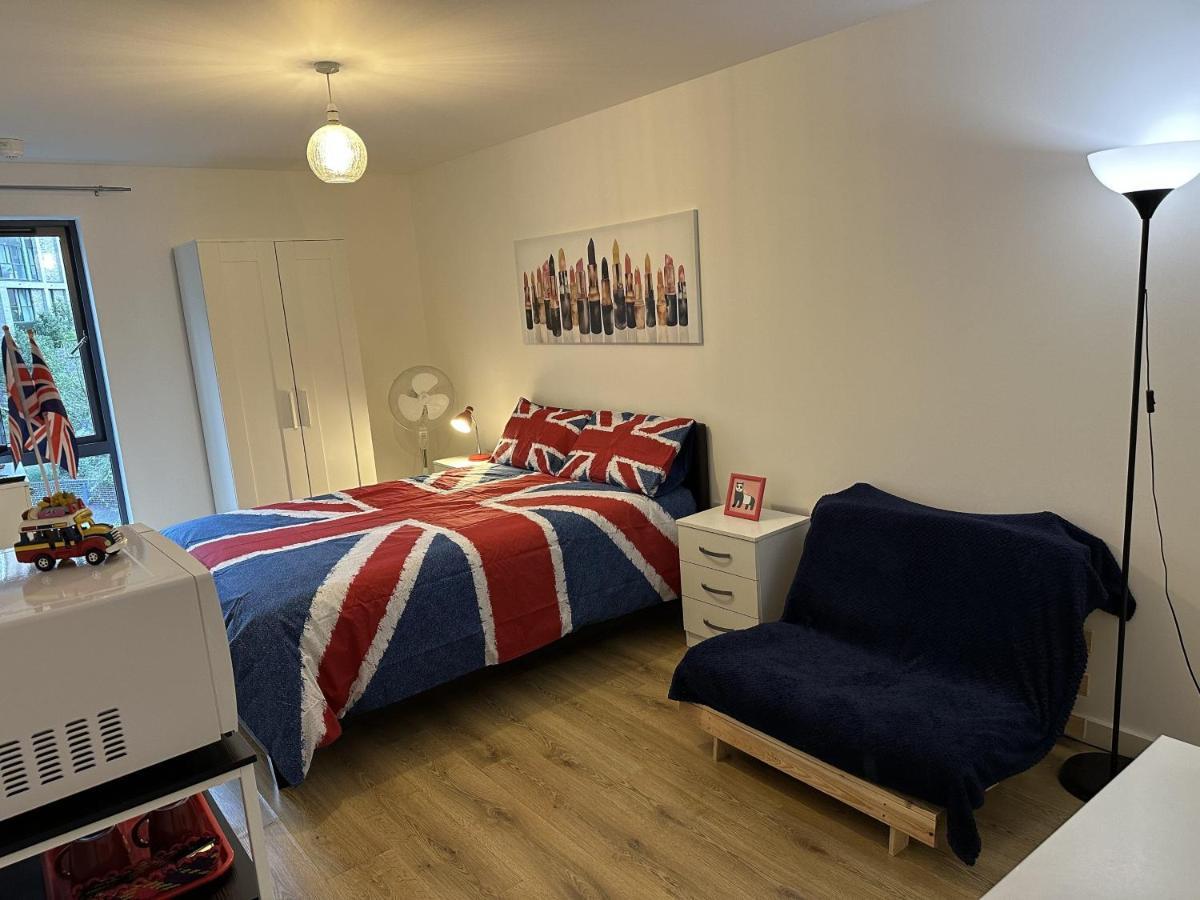 Modern, Large Independent Room With En-Suite Bathroom In Private Owned Apartment Londra Esterno foto